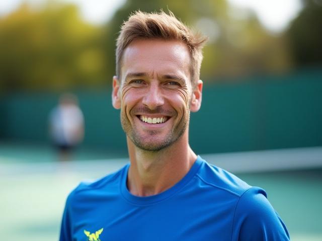 Portrait von Lukas Brandt, Junior Development Coach bei Gletschertennis